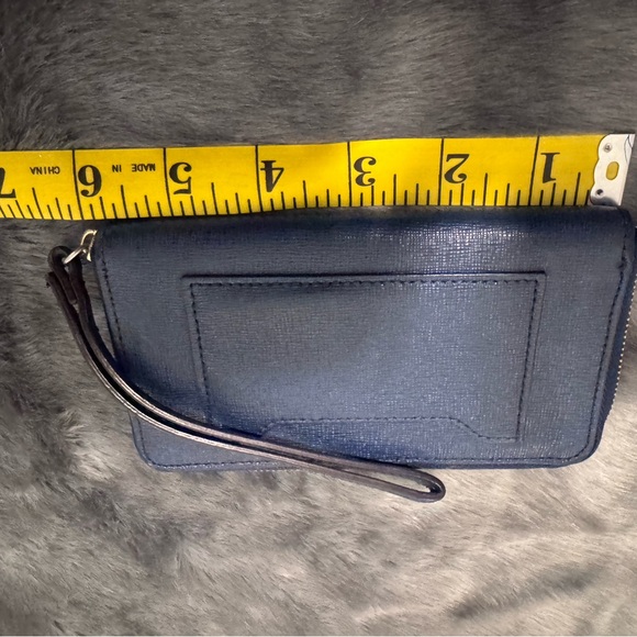 Coach Navy Blue Wristlet - Picture 2 of 6